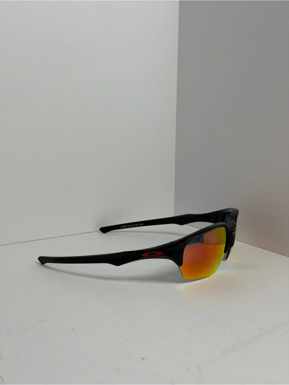 Oakley Flak Beta Black Frame Red Mirrored Lenses Sunglasses Rehab